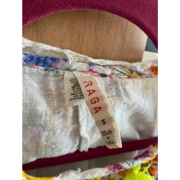 Anthropologie RAGA Floral Swing Tassel Tank - Picture 7 of 7